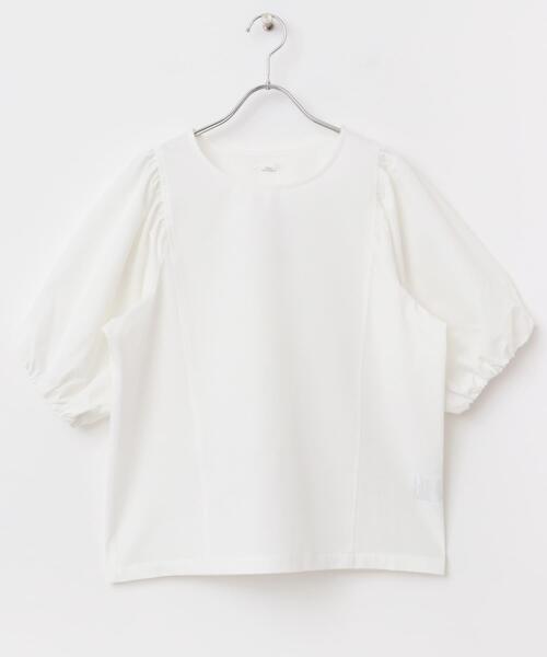 ITEMS URBANRESEARCH(アイテムズ アーバンリサーチ)の「サッカーボリュームスリーブプルオーバー(シャツ/ブラウス・レディース・ホワイト/ベージュ/ネイビー・FREE)」の21枚目の写真