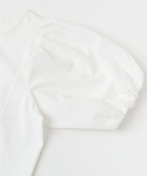 ITEMS URBANRESEARCH(アイテムズ アーバンリサーチ)の「サッカーボリュームスリーブプルオーバー(シャツ/ブラウス・レディース・ホワイト/ベージュ/ネイビー・FREE)」の22枚目の写真