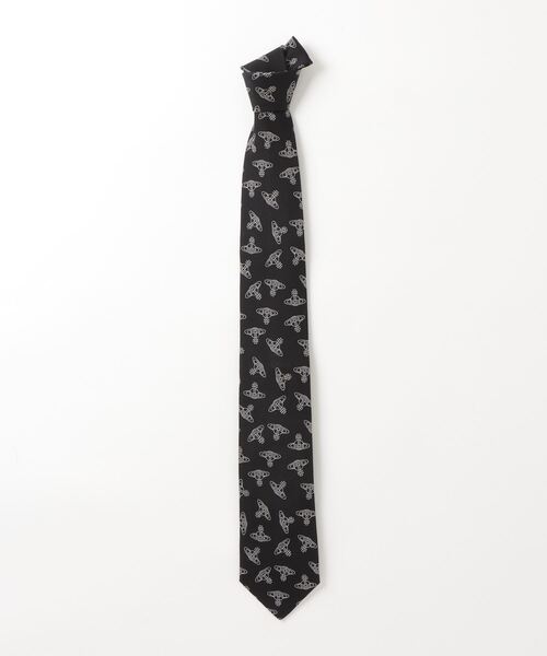 Vivienne Westwood MAN（ヴィヴィアンウエストウッドマン）の「TONAL ANGLO ORB TIE 8.5（ネクタイ・メンズ・グレー系その他/ブルー系その他4/レッド系その他4/ブラック系その他・FREE）」の2枚目の写真