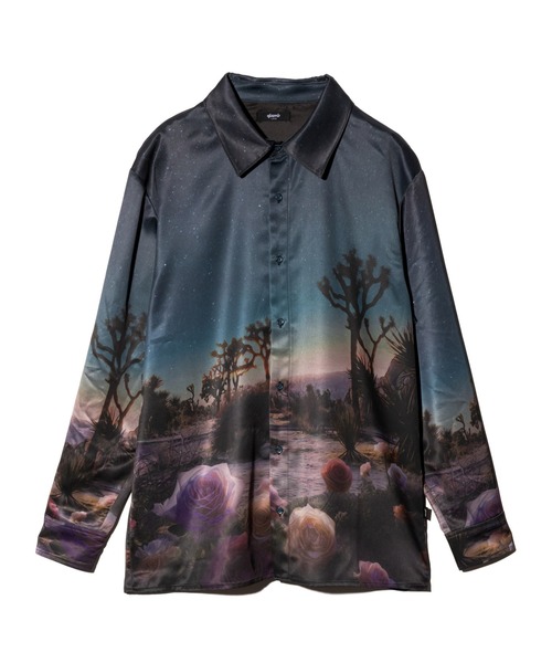 glamb（グラム）の「Hidden Valley Shirt / ヒドゥンバレーシャツ（シャツ/ブラウス・メンズ・ネイビー/ブラック・S/M/L）」の5枚目の写真