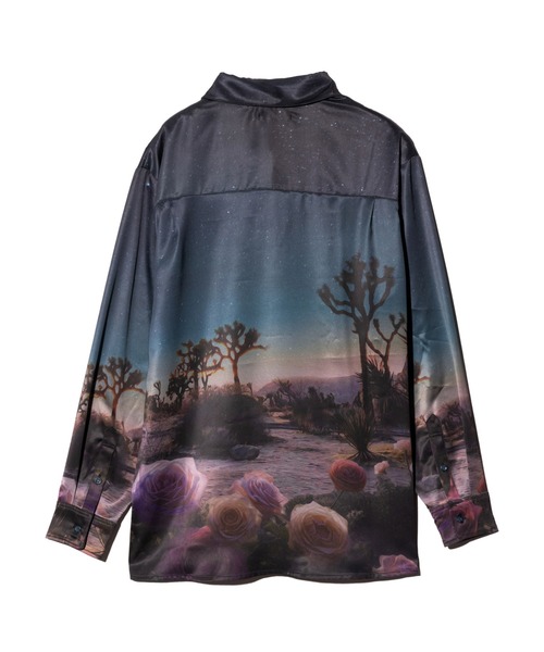 glamb（グラム）の「Hidden Valley Shirt / ヒドゥンバレーシャツ（シャツ/ブラウス・メンズ・ネイビー/ブラック・S/M/L）」の6枚目の写真