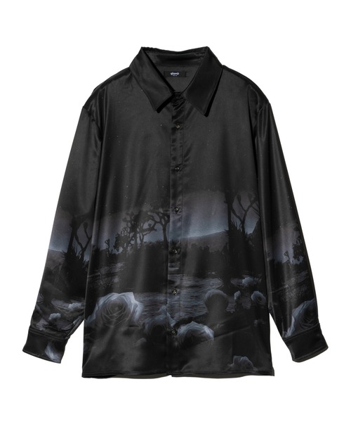 glamb（グラム）の「Hidden Valley Shirt / ヒドゥンバレーシャツ（シャツ/ブラウス・メンズ・ネイビー/ブラック・S/M/L）」の3枚目の写真