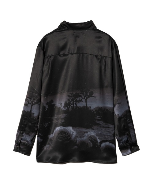 glamb（グラム）の「Hidden Valley Shirt / ヒドゥンバレーシャツ（シャツ/ブラウス・メンズ・ネイビー/ブラック・S/M/L）」の4枚目の写真