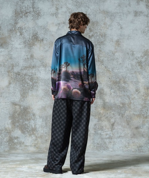 glamb（グラム）の「Hidden Valley Shirt / ヒドゥンバレーシャツ（シャツ/ブラウス・メンズ・ネイビー/ブラック・S/M/L）」の14枚目の写真