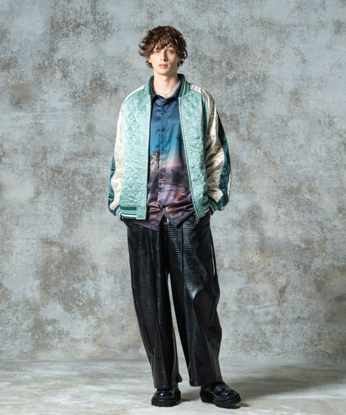 glamb（グラム）の「Hidden Valley Shirt / ヒドゥンバレーシャツ（シャツ/ブラウス・メンズ・ネイビー/ブラック・S/M/L）」の16枚目の写真