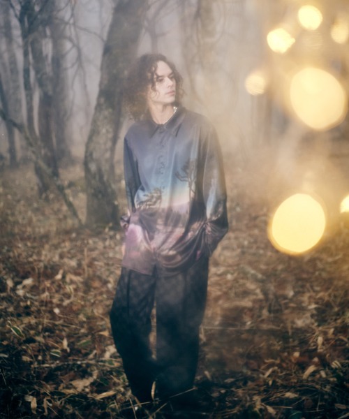 glamb（グラム）の「Hidden Valley Shirt / ヒドゥンバレーシャツ（シャツ/ブラウス・メンズ・ネイビー/ブラック・S/M/L）」の18枚目の写真