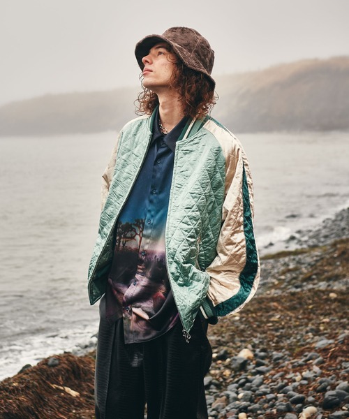 glamb（グラム）の「Hidden Valley Shirt / ヒドゥンバレーシャツ（シャツ/ブラウス・メンズ・ネイビー/ブラック・S/M/L）」の20枚目の写真