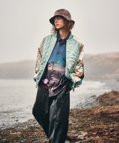 glamb（グラム）の「Hidden Valley Shirt / ヒドゥンバレーシャツ（シャツ/ブラウス・メンズ・ネイビー/ブラック・S/M/L）」の21枚目の写真