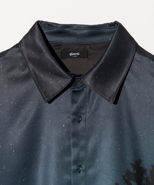 glamb（グラム）の「Hidden Valley Shirt / ヒドゥンバレーシャツ（シャツ/ブラウス・メンズ・ネイビー/ブラック・S/M/L）」の22枚目の写真