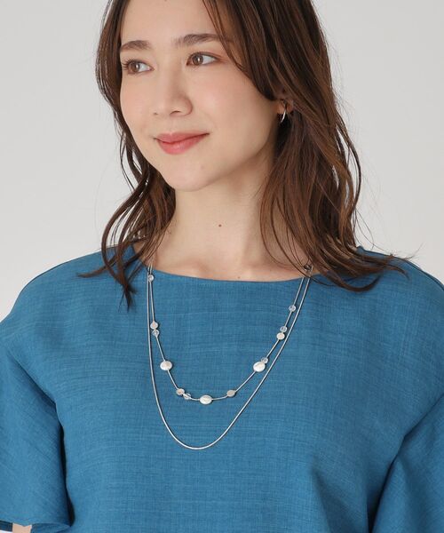 COUP DE CHANCE(クードシャンス)の「◆サークルロング(ネックレス・レディース・ゴールド/シルバー・00)」の4枚目の写真
