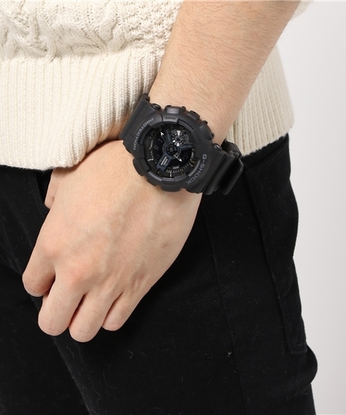 CASIO（カシオ）の「G-SHOCK / GA-110-1BJF（アナログ腕時計・メンズ・ブラック・ONE SIZE）」の2枚目の写真