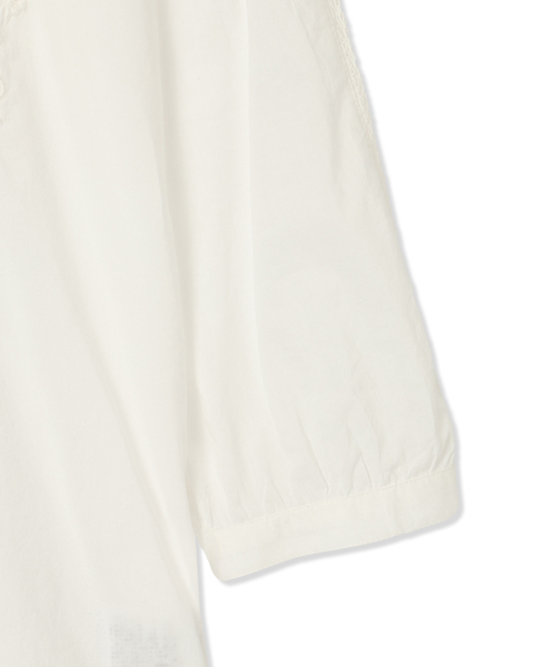 DECOY SINCE 1981（デコイシンスイチキュウハチイチ）の「レース刺しゅうブラウス（シャツ/ブラウス・レディース・ホワイト/ネイビー/サックスブルー・9号/11号/13号）」の21枚目の写真