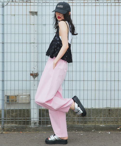 Narcissus（ナルシス）の「【Narcissus】フラワーキャミソール（キャミソール・レディース・ホワイト/ブラック・FREE）」の9枚目の写真