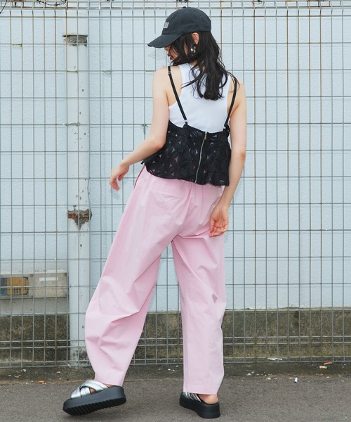 Narcissus（ナルシス）の「【Narcissus】フラワーキャミソール（キャミソール・レディース・ホワイト/ブラック・FREE）」の8枚目の写真