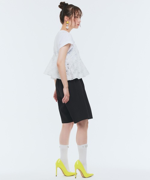 Narcissus（ナルシス）の「【Narcissus】フラワーキャミソール（キャミソール・レディース・ホワイト/ブラック・FREE）」の18枚目の写真