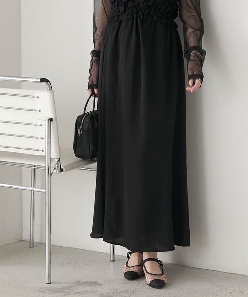 forksy.(フォルクシー)の「【forksy.】【オケージョン対応】シアードット柄ポインテッドトゥシアーパンプス(パンプス・レディース・ブラック/アイボリー・L/M)」の19枚目の写真