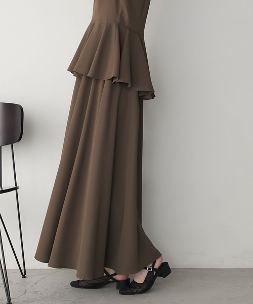 forksy.(フォルクシー)の「【forksy.】【オケージョン対応】シアードット柄ポインテッドトゥシアーパンプス(パンプス・レディース・ブラック/アイボリー・L/M)」の9枚目の写真