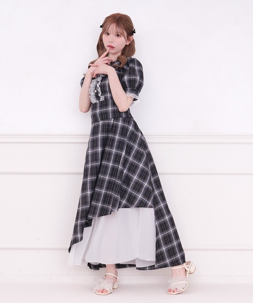 apres jour(アプレジュール)の「【SET着用可能】アシメロングスカート(スカート・レディース・ブラック/ブラウン系その他/ブラック系その他・X-LARGE/フリー)」の7枚目の写真