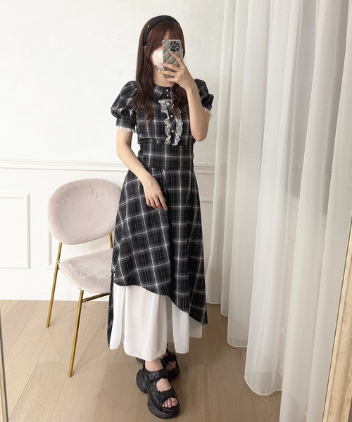 apres jour(アプレジュール)の「【SET着用可能】アシメロングスカート(スカート・レディース・ブラック/ブラウン系その他/ブラック系その他・X-LARGE/フリー)」の21枚目の写真