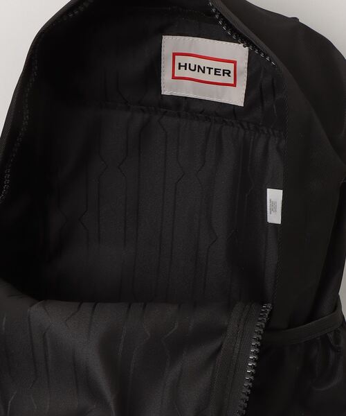 HUNTER（ハンター）の「【HUNTER / ハンター】Original Nylon Small Backpack / ナイロンクラシックバックパック 16L（バックパック/リュック・レディース・ブラック・FREE）」の15枚目の写真
