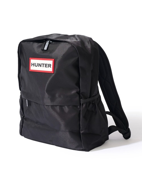 HUNTER（ハンター）の「【HUNTER / ハンター】Original Nylon Small Backpack / ナイロンクラシックバックパック 16L（バックパック/リュック・レディース・ブラック・FREE）」の3枚目の写真