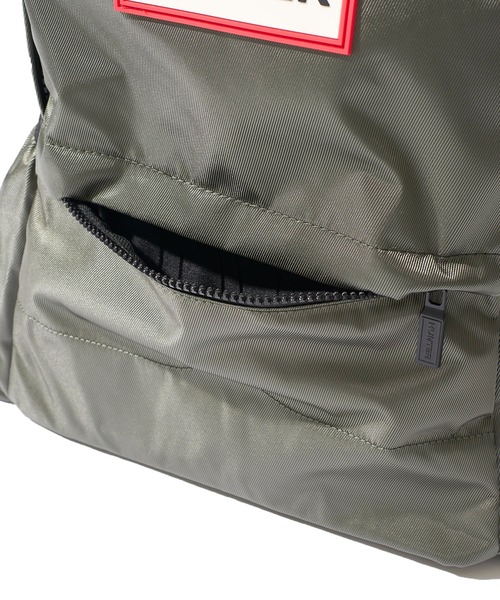 HUNTER（ハンター）の「【HUNTER / ハンター】Original Nylon Small Backpack / ナイロンクラシックバックパック 16L（バックパック/リュック・レディース・ブラック・FREE）」の9枚目の写真