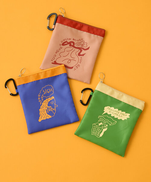 セール】norahi x BIRTHDAY BAR フラットポーチ（ポーチ）｜BIRTHDAY