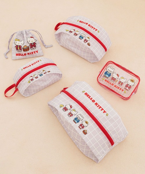Me%（ミィパーセント）の「【HELLO KITTY】トラベルポーチM 319786（ポーチ・レディース・その他6/その他4/その他5/その他3/その他2/その他1・FREE）」の9枚目の写真