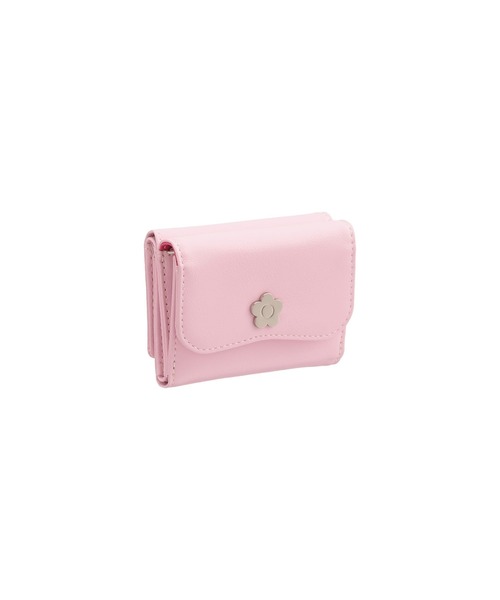 【期間限定値下げ！】MARY QUANT 財布 MARY QUANT キルトフォームデイジー パース 長財布 羊革 人気