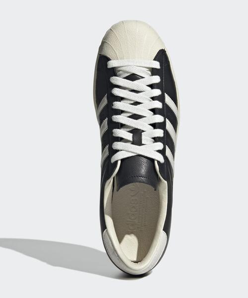 adidas Originals（アディダスオリジナルス）の「adidas Originals/アディダスオリジナルス/Superstar Vintage/スーパースター ビンテージ（スニーカー・メンズ・ブラック/ホワイト・23.5cm/24.0cm/24.5cm/25.0cm/26.0cm/26.5cm/27.0cm/27.5cm）」の4枚目の写真