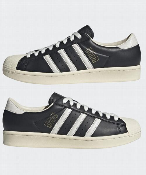 adidas Originals（アディダスオリジナルス）の「adidas Originals/アディダスオリジナルス/Superstar Vintage/スーパースター ビンテージ（スニーカー・メンズ・ブラック/ホワイト・23.5cm/24.0cm/24.5cm/25.0cm/26.0cm/26.5cm/27.0cm/27.5cm）」の6枚目の写真