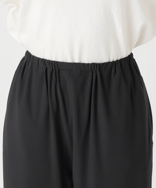 SLOBE IENA(スローブイエナ)の「《2枚セット》カットジョーゼットセットアップ(Tシャツ/カットソー・レディース・ブラウン/ブラック・36/38)」の20枚目の写真