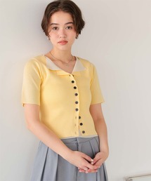 PHENY イエロー 長袖トップス グラフィティーロングTシャツ Peak'd Yellow PYLT-233 ピークド