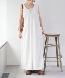 【前後2WAY/3色展開】ノースリリボンワンピース