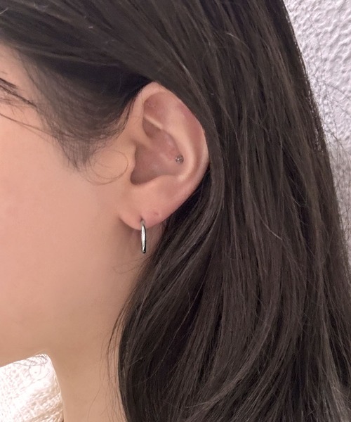 セール】フープリングピアス（ピアス（両耳用））｜Kuroba