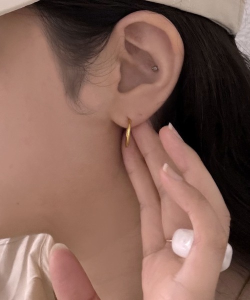 セール】フープリングピアス（ピアス（両耳用））｜Kuroba