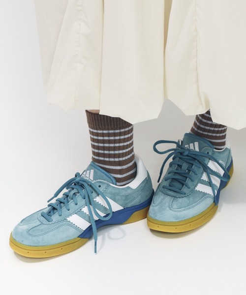 adidas（アディダス）の「アディダス adidas ハンドボール スペツィアル（スニーカー・メンズ・ターコイズブルー・23.0cm/23.5cm/24.0cm/24.5cm/25.0cm/25.5cm/26.0cm/26.5cm/27.0cm/27.5cm/28.0cm）」の4枚目の写真