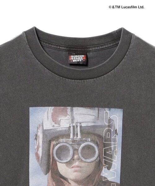 STAR WARS（スターウォーズ）の「SCREEN STARS / 『STAR WARS』 Print T-shirts①（Tシャツ/カットソー・メンズ・ブラック・S/M/XL/L）」の3枚目の写真