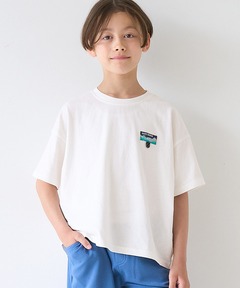 tシャツ トレフルベアフライス＿ＳＦクローバー刺繍スリムＴ　Tシャツ・カットソー レディース セール】トレフルベアフライス＿SFクローバー刺繍スリムT T