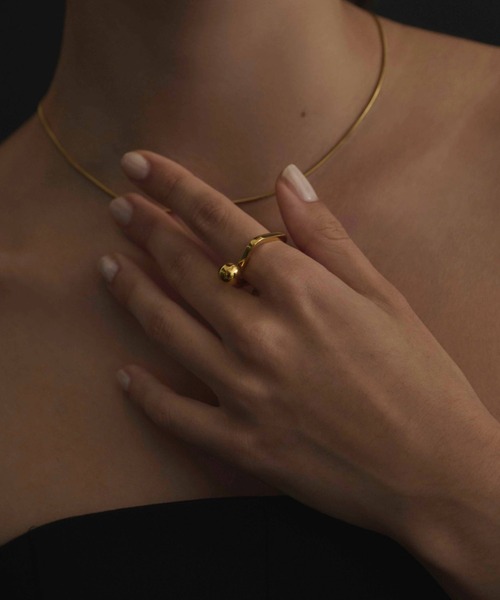 CENE（セネ）の「【CENE】セネ/クオードボールリング（リング・レディース・ゴールド/シルバー・#9/#13/#11）」の3枚目の写真