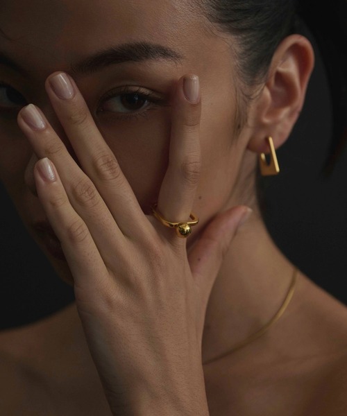 CENE（セネ）の「【CENE】セネ/クオードボールリング（リング・レディース・ゴールド/シルバー・#9/#13/#11）」の4枚目の写真