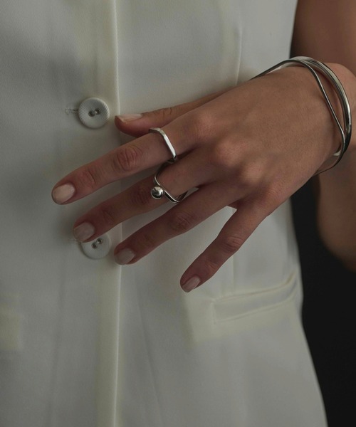 CENE（セネ）の「【CENE】セネ/クオードボールリング（リング・レディース・ゴールド/シルバー・#9/#13/#11）」の7枚目の写真