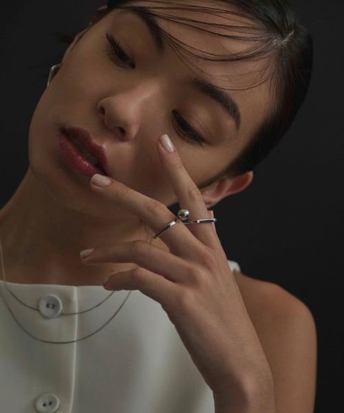 CENE（セネ）の「【CENE】セネ/クオードボールリング（リング・レディース・ゴールド/シルバー・#9/#13/#11）」の9枚目の写真