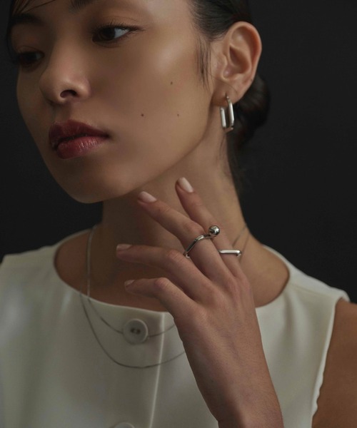 CENE（セネ）の「【CENE】セネ/クオードボールリング（リング・レディース・ゴールド/シルバー・#9/#13/#11）」の10枚目の写真