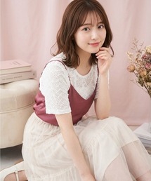 レースTシャツ【DIP IN CHOCOLATE】