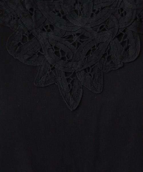 studio CLIP（スタディオクリップ）の「《natural by clip》バテンレースタンク（タンクトップ・レディース・ホワイト/ブラック・LARGE/MEDIUM）」の6枚目の写真