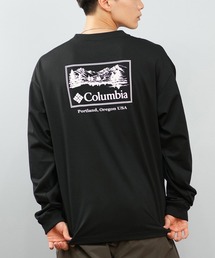 Tシャツ/カットソー（ブラック/黒色系・バックプリント）ファッション