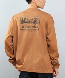 Columbia（コロンビア）の「【限定】columbia コロンビア ユニセックス SUNRISE EDGE GRAPHIC LS T ロンT 長袖Tシャツ バックプリント吸湿速乾 紫外線防止  PM0929（Tシャツ/カットソー）」