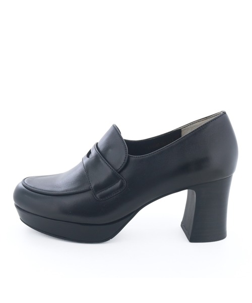 あしながおじさん（アシナガオジサン）の「厚底ローファーパンプス　1310283（ローファー・レディース・ダークブラウン/ブラック/ベージュ系その他・23cm/23.5cm/24cm/24.5cm/22.5cm）」の7枚目の写真