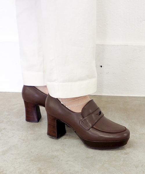 あしながおじさん（アシナガオジサン）の「厚底ローファーパンプス　1310283（ローファー・レディース・ダークブラウン/ブラック/ベージュ系その他・23cm/23.5cm/24cm/24.5cm/22.5cm）」の22枚目の写真